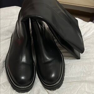 Jimmy choo Black Leather Boots